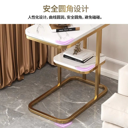 Sofa side table, living room sideboard, side cabinet, balcony storage end table, small tea table